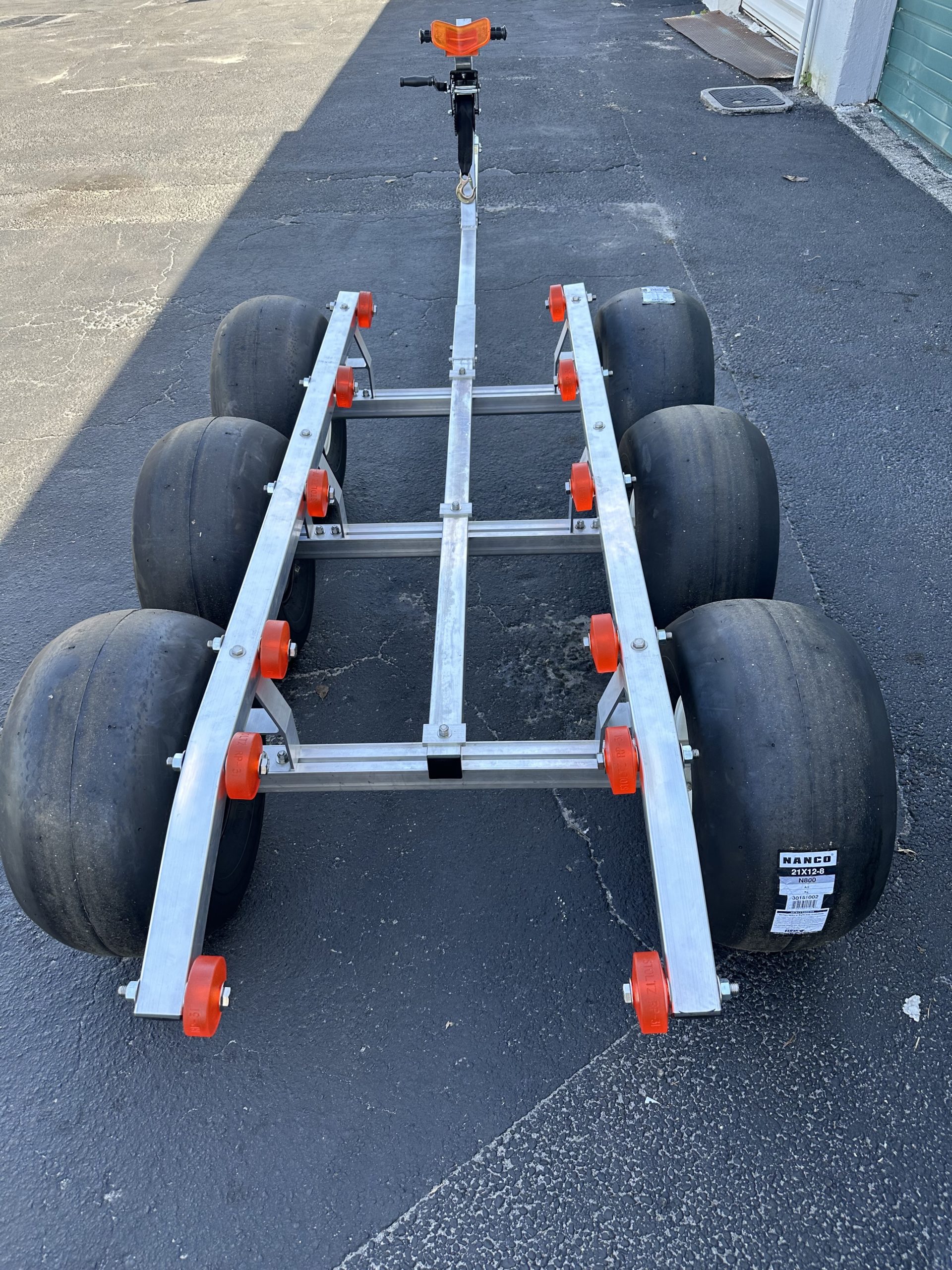 Bigfoot 6 Wheel Jet Ski Dolly with Rollers | FL Sailcraft