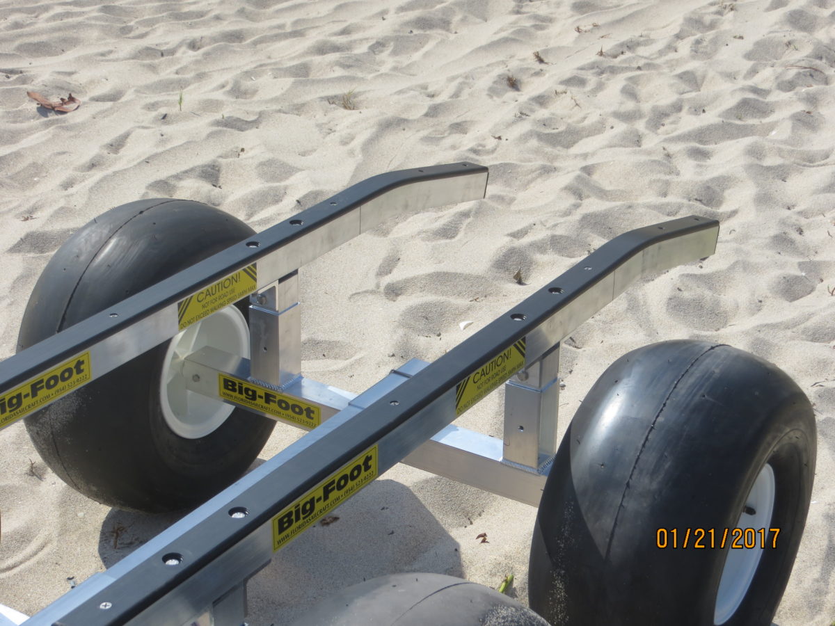 catamaran beach wheels