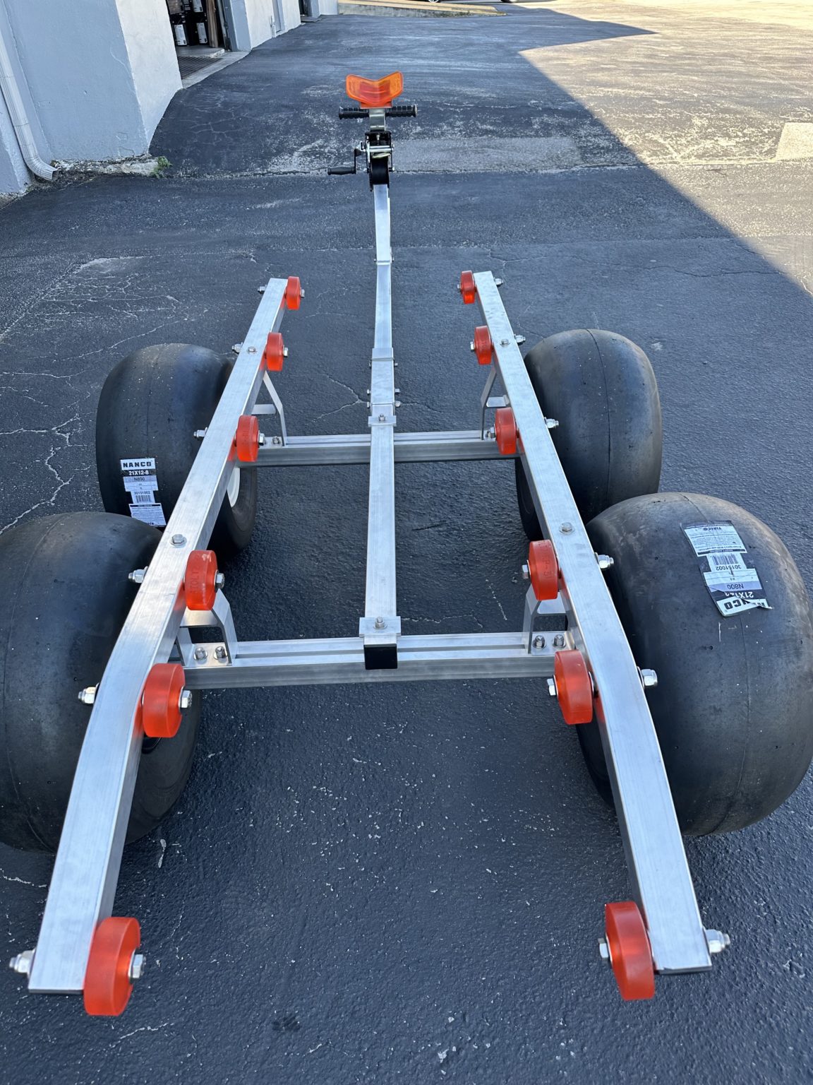 Bigfoot 4 Wheel Beach Dolly with Rollers Jet Ski Trailers Florida Sailcraft Jet Ski Beach